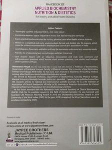 Applied Biochemistry Nutrition &amp; Dietetics