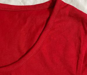 Red Crop Top For Women