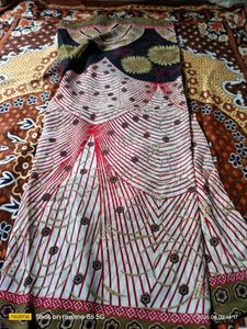 Floral Print Saree