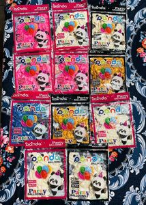 Panda Party Balloons (Decoration Items)