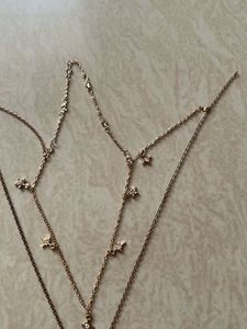 3 Layer Rose Gold Chain