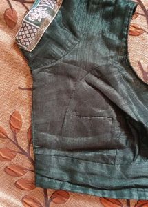 Elegant Green Blouse