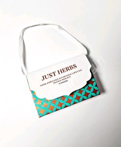 Just Herbs Micro Mini Lipstick + Free Gift Pilgrim