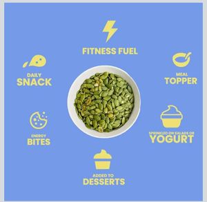 Livyor Raw Pumpkin Seeds for eating - 400gm (B)