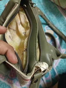 Olive Green Shoulder Bag