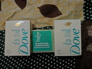 Pack Of 3, Exfoliating Soap