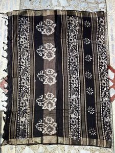 Brand New Trendy Batik Handloom Saree .