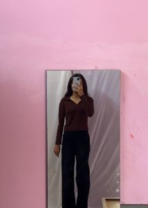 Brown Stylish Top At Very Low Price😍