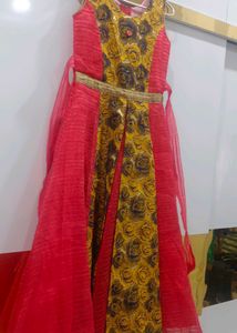 Girls Party Wear Gown