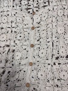 Crochet Knit Top
