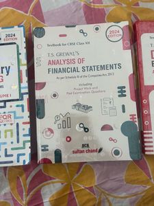 TS GREWAL CLASS 12 ACCOUNTANCY 2024 EDITION