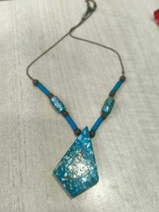 Blue Stone Necklace