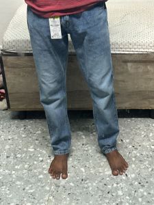 Blue straight Fit Jeans