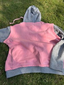 Pink Graphic Hoodie