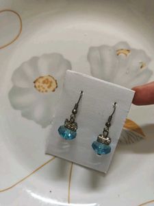 Blue Crystal Earrings
