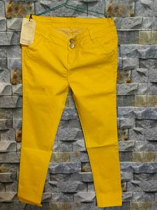 Yellow Girl's Pants