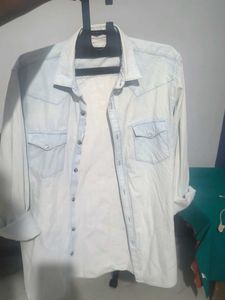 Light Wash Denim Shirt