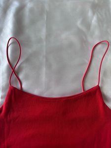 Zara Red Bodycon Mini Dress