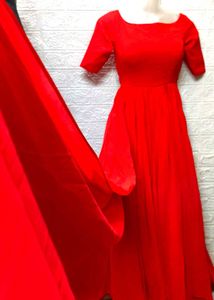 Pre-wedding Shoot Red ♥️ Dress Small Size