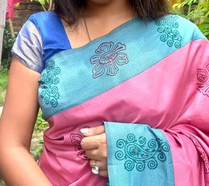 cotton silk saree