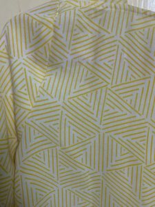 Elle Yellow Patterned Top