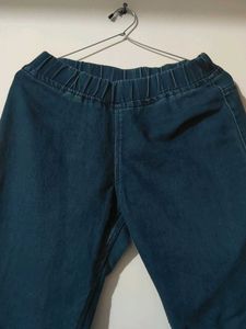 Dark Blue Denim Jeggings