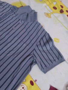 Men&#39;s Striped Polo Shirt