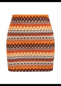 NewMe Women Multi Colour Knitted Skirt