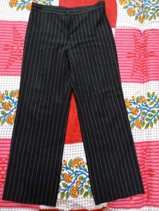 Striped Black Pants