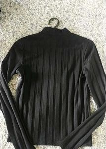 Black Long Sleeve Top