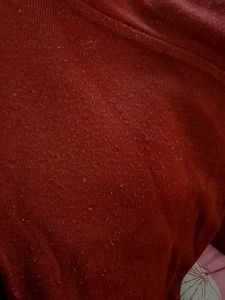 Vintage Cable Knit V-Neck Sweater