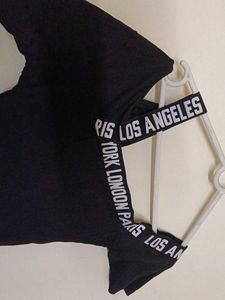 Black Shein Bodycon Off Shoulder Dress