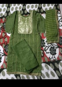 Kahi kameez plazzo Suit Set