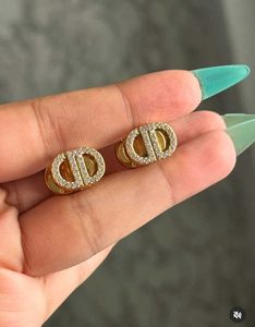 Golden Studded Earrings