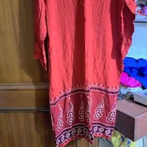 Red kurta