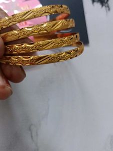 Artificial Gold Bangle Set of four