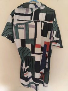 Abstract Print Shirt