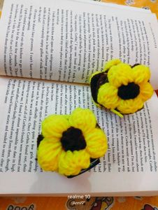 Sunflower Hair Tie Set