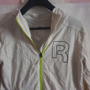 Reebok White Jacket Imported daily wear