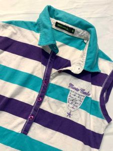 Striped Sleeveless Top