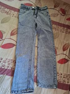 Trendy Wide Leg Jeans