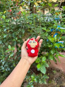 Crochet Superhero Keychain