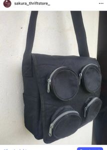 Unique Black Crossbody Bag