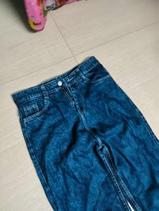 Black Straight Leg Jeans