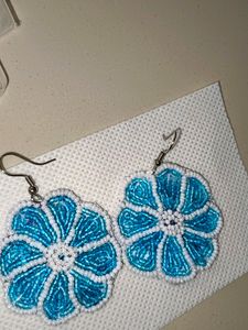 Flower Bead Earring