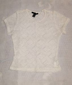 Forever White Netted Top🤍
