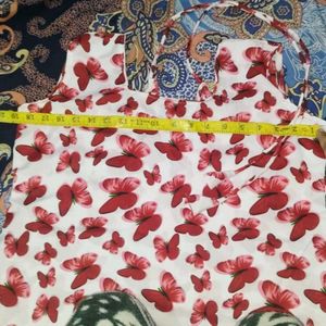 trending nack ,Sleeveless short kurti handmade