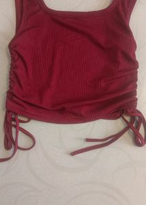 Tie Knot Crop Top 🎀♡