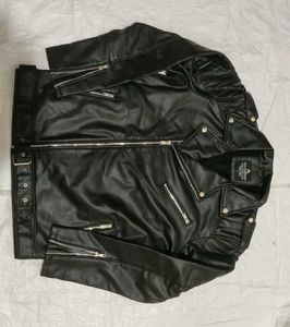Stylish Black Faux Leather Jacket