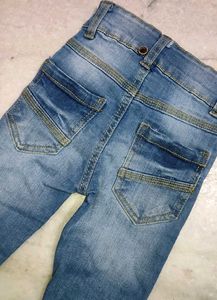 Blue Jeans Denim For 6- 9 Month Baby Girl